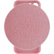 Чехол для Apple iPhone 12 Pro (6.1"") - Silicone Case Lakshmi Square Full Camera (Розовый / Light pink)