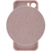 Чехол для Apple iPhone 12 Pro (6.1"") - Silicone Case Lakshmi Square Full Camera (Розовый / Pink Sand)