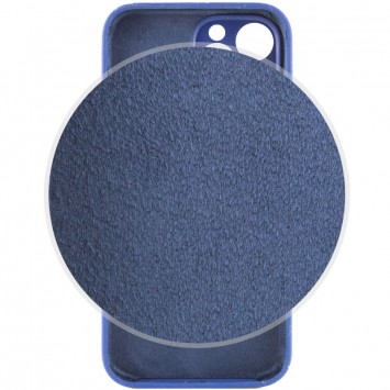 Чехол для Apple iPhone 12 Pro (6.1"") - Silicone Case Lakshmi Square Full Camera (Синий / Deep navy) - Чехлы для iPhone 12 Pro - изображение 2