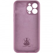 Чехол для Apple iPhone 12 Pro Max - Silicone Case Lakshmi Square Full Camera (Лиловый / Lilac Pride)