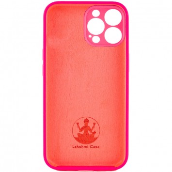 Чехол для Apple iPhone 12 Pro Max - Silicone Case Lakshmi Square Full Camera (Розовый / Barbie pink) - Чехлы для iPhone 12 Pro Max - изображение 1