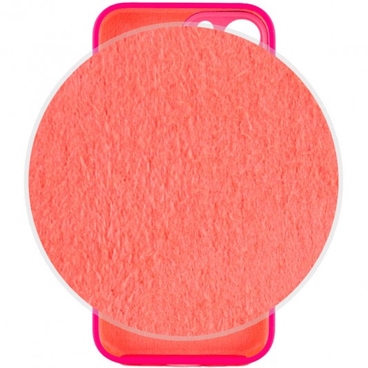 Чохол Apple iPhone 12 Pro Max - Silicone Case Lakshmi Square Full Camera (Рожевий / Barbie pink) - зображення 2 