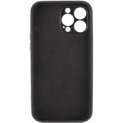 Чохол Apple iPhone 12 Pro Max - Silicone Case Lakshmi Square Full Camera (Чорний / Black)