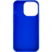 Чехол для Apple iPhone 13 Pro Max - TPU+PC Bichromatic (Navy Blue / White)