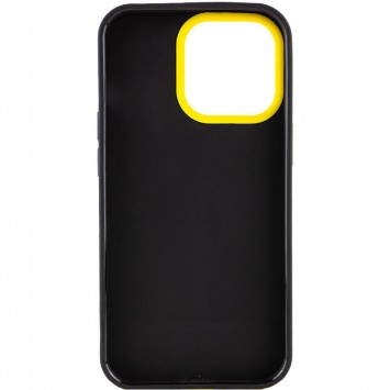 Чохол Apple iPhone 13 Pro Max - TPU+PC Bichromatic (Black / Yellow) - Чохли для iPhone 13 Pro Max - зображення 1 