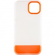 Чохол для Apple iPhone 13 - TPU+PC Bichromatic (Matte / Orange)
