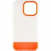 Чохол для Apple iPhone 13 Pro - TPU+PC Bichromatic (Matte / Orange)