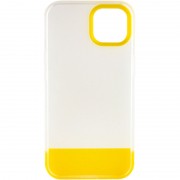 Чохол Apple iPhone 11 Pro (5.8"") - TPU+PC Bichromatic (Matte / Yellow)