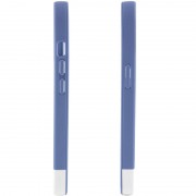 Чехол TPU+PC Bichromatic для Apple iPhone XR (6.1"") (Blue / White)
