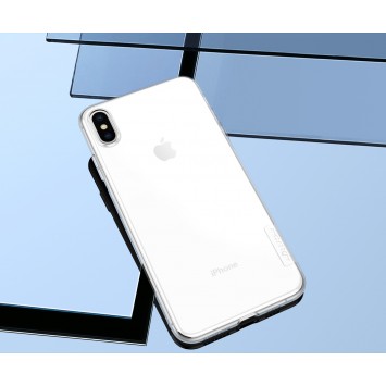 TPU чохол для Apple iPhone XS Max (6.5"") - Nillkin Nature Series (Безбарвний (прозорий)) - Чохли для iPhone XS Max - зображення 4 