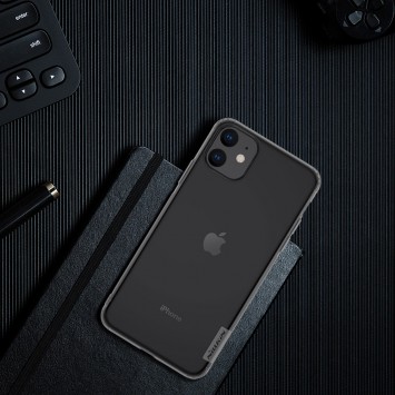 TPU чохол для Apple iPhone 11 (6.1"") - Nillkin Nature Series (Сірий (прозорий)) - Чохли для iPhone 11 - зображення 3 