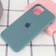 Чехол для Apple iPhone 11 (6.1"") - Silicone Case Full Protective (AA) (Зеленый / Pine green)