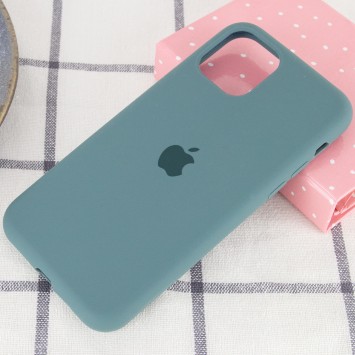 Чехол для Apple iPhone 11 (6.1"") - Silicone Case Full Protective (AA) (Зеленый / Pine green) - изображение 1