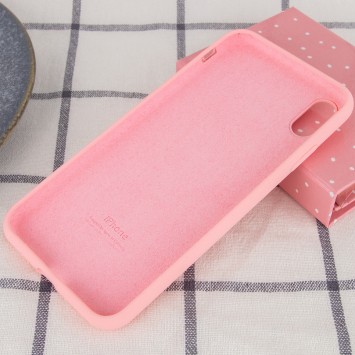 Чехол для Apple iPhone XR (6.1"") - Silicone Case Full Protective (AA) (Розовый / Pink) - Чехлы для iPhone XR - изображение 2