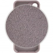 Чохол для Apple iPhone 12 mini (5.4"") - Silicone Case Full Camera Protective (AA) (Сірий / Lavender)