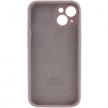 Чехол для Apple iPhone 13 mini (5.4"") - Silicone Case Full Camera Protective (AA) (Серый / Lavender) - Чехлы для iPhone 13 Mini - изображение 1