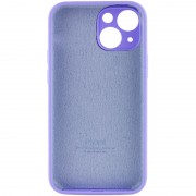 Чехол для Apple iPhone 13 mini (5.4"") - Silicone Case Full Camera Protective (AA) (Сиреневый / Dasheen)