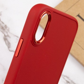 TPU Чехол для Apple iPhone XR (6.1"") - Bonbon Metal Style (Красный / Red) - Чехлы для iPhone XR - изображение 4