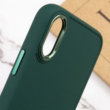 TPU Чохол для Apple iPhone XR (6.1"") - Bonbon Metal Style (Зелений / Pine green) - Чохли для iPhone XR - зображення 4 