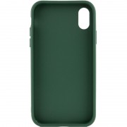 TPU Чохол для Apple iPhone XR (6.1"") - Bonbon Metal Style (Зелений / Army green)