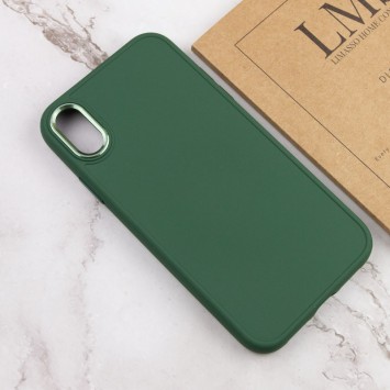 TPU Чохол для Apple iPhone XR (6.1"") - Bonbon Metal Style (Зелений / Army green) - Чохли для iPhone XR - зображення 3 