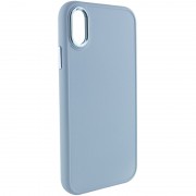 TPU Чохол для Apple iPhone XR (6.1"") - Bonbon Metal Style (Блакитний / Mist blue)