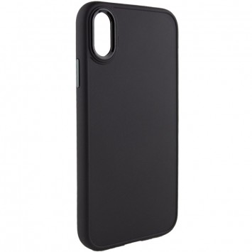 TPU Чохол для Apple iPhone XR (6.1"") - Bonbon Metal Style (Чорний/Black) - Чохли для iPhone XR - зображення 1 