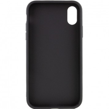 TPU Чохол для Apple iPhone XR (6.1"") - Bonbon Metal Style (Чорний/Black) - Чохли для iPhone XR - зображення 2 
