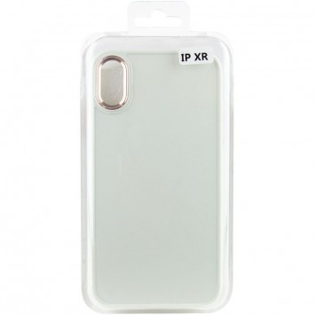 TPU Чохол для Apple iPhone XR (6.1"") - Bonbon Metal Style (Білий / White) - Чохли для iPhone XR - зображення 5 