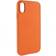 TPU Чохол для Apple iPhone XR (6.1"") - Bonbon Metal Style (Помаранчевий / Papaya)