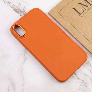 TPU Чехол для Apple iPhone XR (6.1"") - Bonbon Metal Style (Оранжевый / Papaya) - Чехлы для iPhone XR - изображение 3