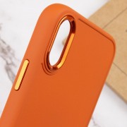 TPU Чохол для Apple iPhone XR (6.1"") - Bonbon Metal Style (Помаранчевий / Papaya)