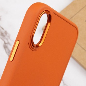 TPU Чохол для Apple iPhone XR (6.1"") - Bonbon Metal Style (Помаранчевий / Papaya) - Чохли для iPhone XR - зображення 4 