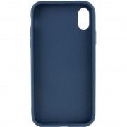 TPU Чохол для Apple iPhone XR (6.1"") - Bonbon Metal Style (Синій / Cosmos blue)