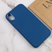 TPU Чохол для Apple iPhone XR (6.1"") - Bonbon Metal Style (Синій / Denim Blue)