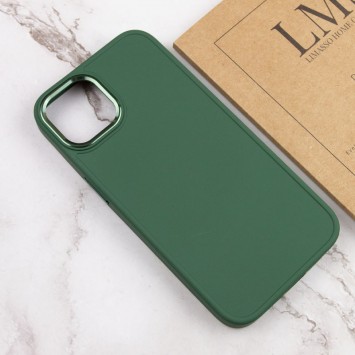 TPU чехол для Apple iPhone 11 (6.1"") - Bonbon Metal Style (Зеленый / Army green) - Чехлы для iPhone 11 - изображение 3