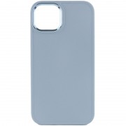 TPU чехол для Apple iPhone 12 Pro / 12 (6.1"") - Bonbon Metal Style (Голубой / Mist blue)