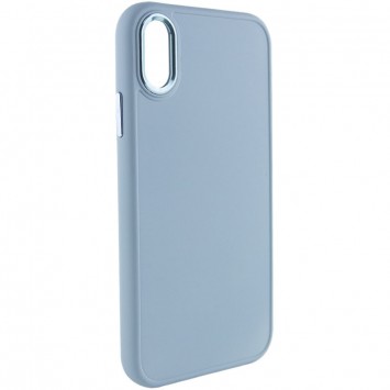 TPU чохол для Apple iPhone XS Max (6.5"") - Bonbon Metal Style (Блакитний / Mist blue) - Чохли для iPhone XS Max - зображення 1 