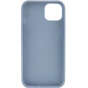 TPU чехол для Apple iPhone 13 (6.1"") - Bonbon Metal Style (Голубой / Mist blue)