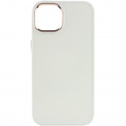 TPU чохол для Apple iPhone 13 (6.1"") - Bonbon Metal Style (Білий / White)