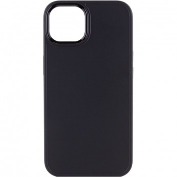 TPU чехол для Apple iPhone 13 (6.1"") - Bonbon Metal Style (Черный / Black) - Чехлы для iPhone 13 - изображение 1