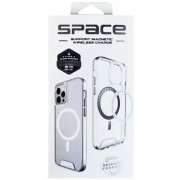 Чохол для Apple iPhone 13 Pro (6.1"") - TPU Space Case with MagSafe (Прозорий)