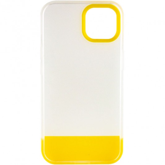 Чохол для Apple iPhone 11 (6.1"") - TPU+PC Bichromatic (Matte / Yellow) - зображення 1 