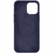 Кожаный чехол для Apple iPhone 13 (6.1"") - Leather Case (AA) with MagSafe (Violet)