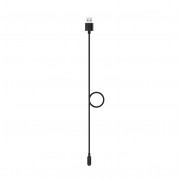 Магнитный USB кабель зарядки для умных часов Huawei Watch Fit/Huawei Band 6/Huawei Band 6 Pro/HONOR Band 6 (Черный)