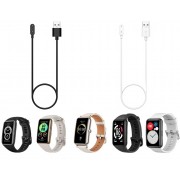 Магнітний USB кабель зарядки для розумного годинника Huawei Watch Fit/Huawei Band 6 Pro/HONOR Band 6 (Чорний)