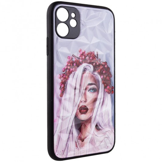 TPU+PC чохол для Apple iPhone 11 (6.1"") - Prisma Ladies Ukrainian Girl