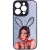 TPU+PC чохол Prisma Ladies для Apple iPhone 14 Pro (6.1"), Rabbit