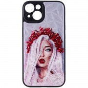 TPU+PC чехол Prisma Ladies для Apple iPhone 14 (6.1"), Ukrainian Girl