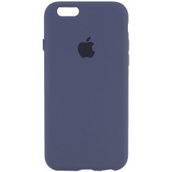 Чехол Silicone Case Full Protective (AA) для Apple iPhone SE 2 / 3 (2020 / 2022) / iPhone 8 / iPhone 7, Темный Синий / Midnight Blue
